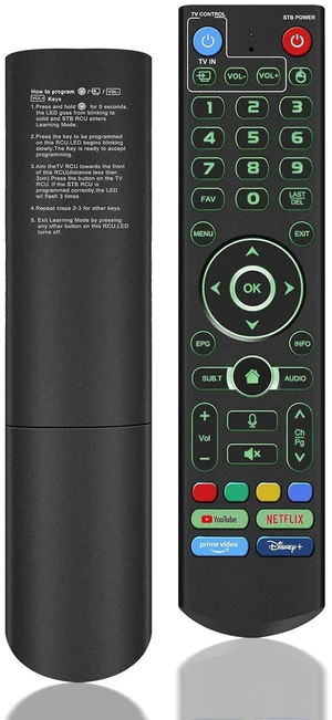 V5 Pro Voice Remote Control, Voice Remote Control Compatible with vSeeBox V5 Pro,3 Pro, V3 Plus V5 Pro Voice Remote Control, Voice Remote Control Compatible with vSeeBox V5 Pro,3 Pro, V3 Plus
