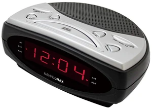 HX-137CR Alarm Clock Radio, 0.9 Red LED Display (Black) AM/FM Radio, Digital Clock, Dual Alarm HX-137CR Alarm Clock Radio, 0.9 Red LED Display (Black) AM/FM Radio, Digital Clock, Dual Alarm