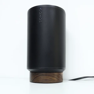 Wooden Desk Stand for Sonos Era 100 and Sonos Era100 SL Desktop Speaker Stand Holder - Sonos Era 100 SL Stand for Table, The Stand can Store the Power Cord to Make the Desktop Clean Wooden Desk Stand for Sonos Era 100 and Sonos Era100 SL Desktop Speaker Stand Holder - Sonos Era 100 SL Stand for Table, The Stand can Store the Power Cord to Make the Desktop Clean