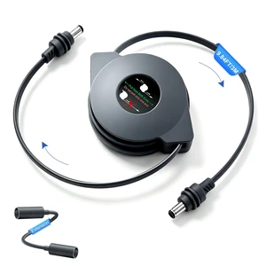 Starlink Mini Power Cable 9.84FT/3M, Retractable Flat Starlink Mini DC Power Cord, Male-to-Male Waterproof Cable, StarlinkMini Accessories, Ideal for Cars, RVs, Trucks, Camping, and Travel Starlink Mini Power Cable 9.84FT/3M, Retractable Flat Starlink Mini DC Power Cord, Male-to-Male Waterproof Cable, StarlinkMini Accessories, Ideal for Cars, RVs, Trucks, Camping, and Travel
