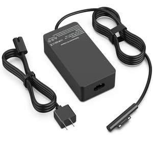 102W Surface Charger Compatible with Microsoft Laptop Studio, Surface Book 3/4/5, Surface Pro 7/6/5/4/3, Surface Go, 15V 6.6A Power Supply Adapter with USB Port, Magnetic Connector 102W Surface Charger Compatible with Microsoft Laptop Studio, Surface Book 3/4/5, Surface Pro 7/6/5/4/3, Surface Go, 15V 6.6A Power Supply Adapter with USB Port, Magnetic Connector