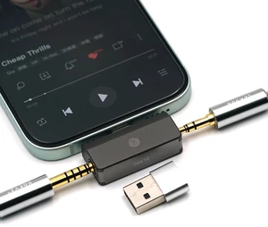 C30 Portable IEM DAC Amp, USB C to 3.5mm & 4.4mm Dual Output Hi-Res 32-bit/384kHz Decoder with OPA Amplifier, 10-Band EQ Tuning, 57mW@32 Mini Audio Adapter for Phone/PC C30 Portable IEM DAC Amp, USB C to 3.5mm & 4.4mm Dual Output Hi-Res 32-bit/384kHz Decoder with OPA Amplifier, 10-Band EQ Tuning, 57mW@32 Mini Audio Adapter for Phone/PC