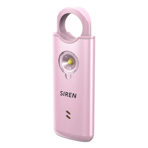 Personal Safety Alarm by 135dB Siren, Flashing Light, Pull & Vibration Activation, USB-C Rechargeable Keychain (Pink) Personal Safety Alarm by 135dB Siren, Flashing Light, Pull & Vibration Activation, USB-C Rechargeable Keychain (Pink)