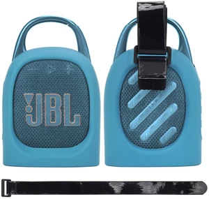 Portable Silicone Case for JBL Clip 5 Ultra Bluetooth Speaker with Removable Strap for Boat Bike Golf Cart (Blue) Portable Silicone Case for JBL Clip 5 Ultra Bluetooth Speaker with Removable Strap for Boat Bike Golf Cart (Blue)