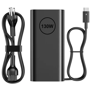 130W USB C Laptop Charger Compatible with Dell XPS 15 17 2in1 9575 9500 9520 9700 Precision 3560 5550 5530 5750 5560 5570 Latitude 9510 9410 7210 7310 7410 5510Type C AC Adapter Power Cord 130W USB C Laptop Charger Compatible with Dell XPS 15 17 2in1 9575 9500 9520 9700 Precision 3560 5550 5530 5750 5560 5570 Latitude 9510 9410 7210 7310 7410 5510Type C AC Adapter Power Cord