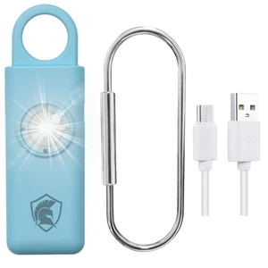 Personal Safety Alarm Rechargeable (Sky Blue) Personal Safety Alarm Rechargeable (Sky Blue)