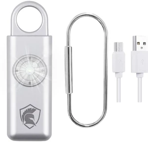 Personal Safety Alarm Rechargeable (Silver) Personal Safety Alarm Rechargeable (Silver)