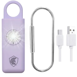 Personal Safety Alarm Rechargeable (Lavender) Personal Safety Alarm Rechargeable (Lavender)