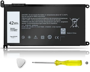 WDX0R Laptop Battery Replacement for Dell Inspiron 13 15 5000 7000 Series 5379 5565 5567 5570 5579 5570 7579 7573 7378 Latitude 3400 3500 3480 3580 7368 17 5765 5767 P69G 3CRH3 T2JX4 42Wh WDX0R Laptop Battery Replacement for Dell Inspiron 13 15 5000 7000 Series 5379 5565 5567 5570 5579 5570 7579 7573 7378 Latitude 3400 3500 3480 3580 7368 17 5765 5767 P69G 3CRH3 T2JX4 42Wh