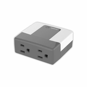 2-Outlet Surge Protector for Refrigerators & Home Appliances, Voltage Protector with Over/Under Voltage & Surge Protection, Time Delay, LED Indicator Lights, Grounded Wall Plug, 15A 120V 1800W 2-Outlet Surge Protector for Refrigerators & Home Appliances, Voltage Protector with Over/Under Voltage & Surge Protection, Time Delay, LED Indicator Lights, Grounded Wall Plug, 15A 120V 1800W