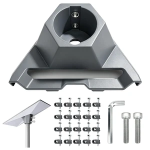 Pipe Mount Adapter for Starlink Gen 3Reinforced Plastic Bracket for 1.25 to 2.5 Inch Pipe, Compatible with Starlink Standard Dish,Includes 20 Stainless Steel Screws, Lightweight Pipe Mount Adapter for Starlink Gen 3Reinforced Plastic Bracket for 1.25 to 2.5 Inch Pipe, Compatible with Starlink Standard Dish,Includes 20 Stainless Steel Screws, Lightweight
