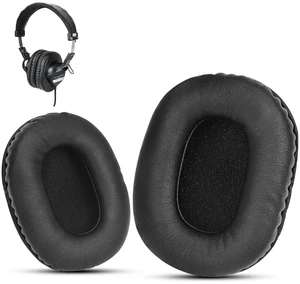 Replacement Ear Pads for Sony MDR-7506, Protein Leather Foam Cushion, Also Fit Sony MDR 7506 MDR-V6 MDR-V7 MDR-CD900ST Headphones, Black, by Replacement Ear Pads for Sony MDR-7506, Protein Leather Foam Cushion, Also Fit Sony MDR 7506 MDR-V6 MDR-V7 MDR-CD900ST Headphones, Black, by