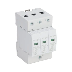 275V 3P 100KA Photovoltaic Whole House Surge Protecter Low Voltage Monitoring Lightning Arrester Lighting Protection Device Voltage Lightning Arrester Distribution Device Box 275V 3P 100KA Photovoltaic Whole House Surge Protecter Low Voltage Monitoring Lightning Arrester Lighting Protection Device Voltage Lightning Arrester Distribution Device Box