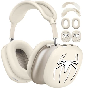4 in 1 AirPods Max Case Headphone Covers, Starlight Spider Web Ear Cup Covers, Soft Silicone Earpads + Headband Cover Set, Scratch-Proof Protective Headphone Accessory Gift 4 in 1 AirPods Max Case Headphone Covers, Starlight Spider Web Ear Cup Covers, Soft Silicone Earpads + Headband Cover Set, Scratch-Proof Protective Headphone Accessory Gift