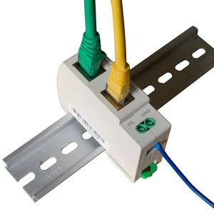 WTH-SG/RJ45-O DIN-Rail Mounted Ethernet Surge Protector 1-2, 3-6 GDT Surge Protection WTH-SG/RJ45-O DIN-Rail Mounted Ethernet Surge Protector 1-2, 3-6 GDT Surge Protection