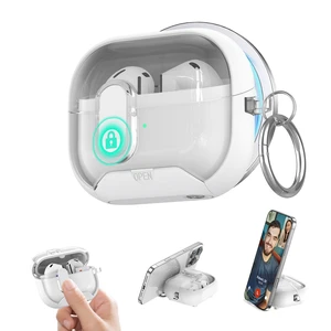 for Samsung Galaxy Buds 3/Buds3 pro/Buds3 FE Case with Phone Stand, Secure Lock Clip Full Body Shockproof Protective Cover for Galaxy Buds 3/Buds3 pro /Buds3 FE with Carabiner(White) for Samsung Galaxy Buds 3/Buds3 pro/Buds3 FE Case with Phone Stand, Secure Lock Clip Full Body Shockproof Protective Cover for Galaxy Buds 3/Buds3 pro /Buds3 FE with Carabiner(White)