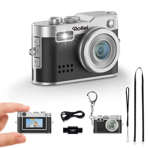 Mini Keychain Digital Camera 1080P for Family Travel Camping Vlog Mini Vintage Camera, FHD Small Retro Digital Camera with 0.96 Inch Colour Screen, Compact Photo Camera with Flash & Recording Mini Keychain Digital Camera 1080P for Family Travel Camping Vlog Mini Vintage Camera, FHD Small Retro Digital Camera with 0.96 Inch Colour Screen, Compact Photo Camera with Flash & Recording