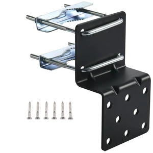 Pole Mount Bracket with Clamp U-Bolts, Without Pole Antenna Mount Hardware Accessories for Outdoor Antenna Installation on Walls, Eaves, or Pole Pole Mount Bracket with Clamp U-Bolts, Without Pole Antenna Mount Hardware Accessories for Outdoor Antenna Installation on Walls, Eaves, or Pole