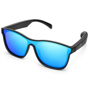AI Smart Glasses, Blue Bluetooth Sunglasses for Men Women Real-Time Translation, Touch & Voice Control, Open-Ear Music & Calls, 68h Battery AI Smart Glasses, Blue Bluetooth Sunglasses for Men Women Real-Time Translation, Touch & Voice Control, Open-Ear Music & Calls, 68h Battery