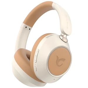 Active Noise Cancelling Headphones, Bluetooth 5.4 Wireless on Ear ANC Headphone with 65H Playtime, Deep Bass, Low Latency, Foldable Headset with Mic for Travel/Office/PC (Beige) Active Noise Cancelling Headphones, Bluetooth 5.4 Wireless on Ear ANC Headphone with 65H Playtime, Deep Bass, Low Latency, Foldable Headset with Mic for Travel/Office/PC (Beige)