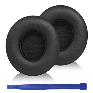 Solo 4 Earpads Replacement Ear Pads Cushion for Beats Solo 4 Wireless Headphones Accessories, Solo4 Earpads with Softer Protein Leather and High Density Memory Foam - Black Solo 4 Earpads Replacement Ear Pads Cushion for Beats Solo 4 Wireless Headphones Accessories, Solo4 Earpads with Softer Protein Leather and High Density Memory Foam - Black
