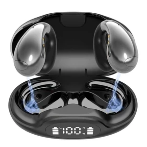 Wireless Earbuds Open Ear Headphones Clip On Earbuds Bluetooth 5.4 Headphones Long Playtime Ear Buds Digital Display Charging Case Noise Canceling Waterproof Sports Earphones Wireless Earbuds Open Ear Headphones Clip On Earbuds Bluetooth 5.4 Headphones Long Playtime Ear Buds Digital Display Charging Case Noise Canceling Waterproof Sports Earphones