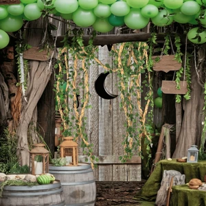 Vintage Outhouse Barn Door Backdrop for Western Party Decorations 5.91 x 2.95 ft Outhouse Door Cover, 28 ft Artificial Ivy Vines, 32ft DIY Paper Trunk Stick Vine, for Birthday Halloween Party Vintage Outhouse Barn Door Backdrop for Western Party Decorations 5.91 x 2.95 ft Outhouse Door Cover, 28 ft Artificial Ivy Vines, 32ft DIY Paper Trunk Stick Vine, for Birthday Halloween Party