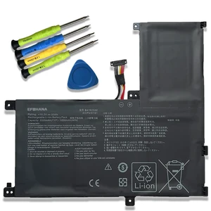 B41N1532 Laptop Battery Replacement for Asus Zenbook Flip UX560 UX560UA UX560UA-1B Q504U Q504UA Series Notebook 0B200-02010100 15.2V 50Wh 3320mAh B41N1532 Laptop Battery Replacement for Asus Zenbook Flip UX560 UX560UA UX560UA-1B Q504U Q504UA Series Notebook 0B200-02010100 15.2V 50Wh 3320mAh