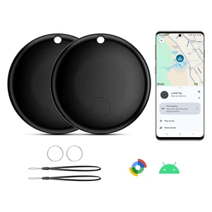 Air Tracker Tags-2 Pack (Android Only) Smart Bluetooth Tracker, Item Finder Works with Google Find Hub App, IP67 Waterproof Tracking Tag,Replaceable Battery, Locator for Keys, Luggage, Bag (2 Black) Air Tracker Tags-2 Pack (Android Only) Smart Bluetooth Tracker, Item Finder Works with Google Find Hub App, IP67 Waterproof Tracking Tag,Replaceable Battery, Locator for Keys, Luggage, Bag (2 Black)