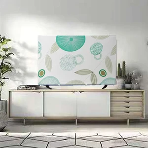 TV Cover - LCD LED Dust Cover for Desktop & Hanging TVs, Colorful Screen Protectors (Lotus Leaf, 55inch) TV Cover - LCD LED Dust Cover for Desktop & Hanging TVs, Colorful Screen Protectors (Lotus Leaf, 55inch)