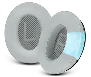 Cooling Gel Ear Pads for Bose QC35 & QC35ii (QuietComfort 35) - Silver Cooling Gel Ear Pads for Bose QC35 & QC35ii (QuietComfort 35) - Silver