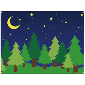 6 x 8 ft Enchanted Forest Camping Backdrop Scene Camping Background Supplies Forest Night Scene Photography Background for Theme Party Photo Banner Decoration 6 x 8 ft Enchanted Forest Camping Backdrop Scene Camping Background Supplies Forest Night Scene Photography Background for Theme Party Photo Banner Decoration