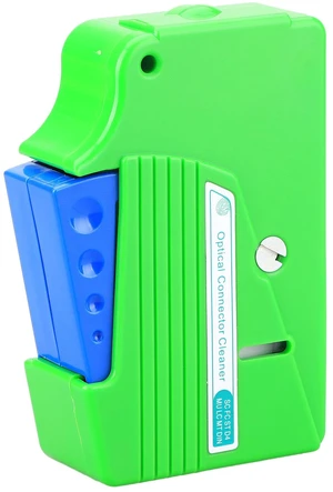 Fiber Optic Cleaning Box for SC/LC/FC Connectors, Professional Fiber Adapter Port Cleaner Kit Fiber Optic Cleaning Box for SC/LC/FC Connectors, Professional Fiber Adapter Port Cleaner Kit