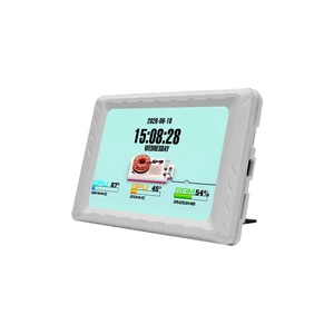 Comet 4.95" PC Secondary Display IPS Monitor White Customizable Display, Real-Time System Monitoring, USB-C Connection, Easy Software Setup, Desktop & PC Case Mounting Comet 4.95" PC Secondary Display IPS Monitor White Customizable Display, Real-Time System Monitoring, USB-C Connection, Easy Software Setup, Desktop & PC Case Mounting
