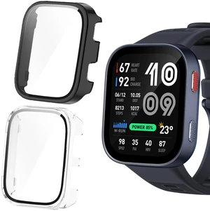 Compatible for Amazfit Bip Max Case, Hard PC Case with Tempered Glass Screen Protector Compatible with Amazfit Bip Max 50mm Smartwatch, 2.07" (Black+Clear) Compatible for Amazfit Bip Max Case, Hard PC Case with Tempered Glass Screen Protector Compatible with Amazfit Bip Max 50mm Smartwatch, 2.07" (Black+Clear)