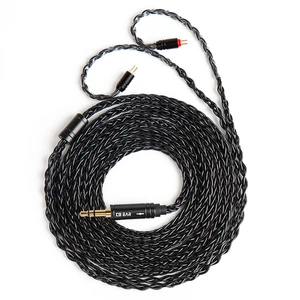 ZS10 Pro 2M Long In Ear Monitor IEM Earphone Cable,KBEAR ST12 PLUS Headphone,4N high-purity ofc silver-plated Upgrade Earphones Wire Cable for ZS10 PRO X ZSN PRO X AS24 (2PIN 3.5, Black, 2.0m) ZS10 Pro 2M Long In Ear Monitor IEM Earphone Cable,KBEAR ST12 PLUS Headphone,4N high-purity ofc silver-plated Upgrade Earphones Wire Cable for ZS10 PRO X ZSN PRO X AS24 (2PIN 3.5, Black, 2.0m)