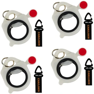 CANAAININ Zip Tie Holder Cable Tie Holder Organizer Portable Safe Efficient Storage Organization (White, 4 Pack) CANAAININ Zip Tie Holder Cable Tie Holder Organizer Portable Safe Efficient Storage Organization (White, 4 Pack)