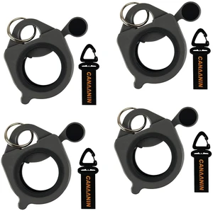 CANAAININ Zip Tie Holder Cable Tie Holder Organizer Portable Safe Efficient Storage Organization (Gray, 4 Pack) CANAAININ Zip Tie Holder Cable Tie Holder Organizer Portable Safe Efficient Storage Organization (Gray, 4 Pack)