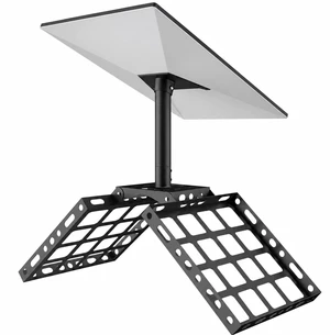 Gen 3 Roof Ridge Mount for Starlink, No-Drill Ridgeline Mounting Kit with 360° Rotatable Aluminum Pipe Adapter, Compatible with Starlink Standard 4/4X/V3 Dish Gen 3 Roof Ridge Mount for Starlink, No-Drill Ridgeline Mounting Kit with 360° Rotatable Aluminum Pipe Adapter, Compatible with Starlink Standard 4/4X/V3 Dish