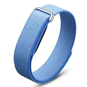 Woven Nylon Loop Band Compatible with Google Fitbit Air, Stretchy Breathable Sport Strap, Adjustable Elastic Replacement Wristband with Metal Buckle for Men Women Woven Nylon Loop Band Compatible with Google Fitbit Air, Stretchy Breathable Sport Strap, Adjustable Elastic Replacement Wristband with Metal Buckle for Men Women
