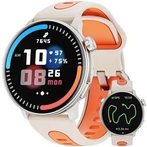 Smart Watches for Men Women GPS, 1.43" AMOLED Screen Smart Watch, Smartwatches CompassCompatible with Android & iOS (Bluetooth Call Answer/Dial), Multiple Sports Modes Fitness Tracker Smart Watches for Men Women GPS, 1.43" AMOLED Screen Smart Watch, Smartwatches CompassCompatible with Android & iOS (Bluetooth Call Answer/Dial), Multiple Sports Modes Fitness Tracker