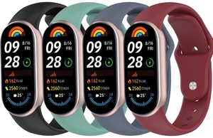 4 Pack Sport Bands Compatible with Xiaomi Smart Band 10, Waterproof Strap Replacement for Xiaomi Smart Band 9/8, Mi Band 9/Mi Band 8 (4Pack-A) 4 Pack Sport Bands Compatible with Xiaomi Smart Band 10, Waterproof Strap Replacement for Xiaomi Smart Band 9/8, Mi Band 9/Mi Band 8 (4Pack-A)
