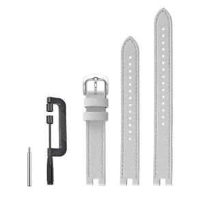 Leather Straps Compatible with Garmin Lily/Lily 2 Bands Smartwatch Replacement Watchband for Women Leather Straps Compatible with Garmin Lily/Lily 2 Bands Smartwatch Replacement Watchband for Women