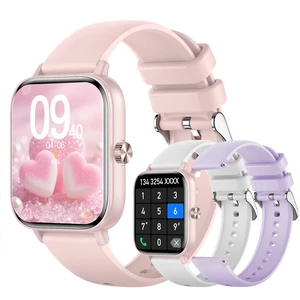 1.85" Smart Watch for Women - Bluetooth Call, Fitness Watch DIY Dial(Pink) Heart Rate, Sleep Monitor, Pedometer, 120+Sports, DIY Watch Faces, IP68 Waterproof, Android/iOS Compatible Female Function 1.85" Smart Watch for Women - Bluetooth Call, Fitness Watch DIY Dial(Pink) Heart Rate, Sleep Monitor, Pedometer, 120+Sports, DIY Watch Faces, IP68 Waterproof, Android/iOS Compatible Female Function