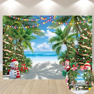 July Christmas Backdrop Summer Beach Palm Christmas Tree Snowman Photography Background Tropical Hawaiian Xmas Family Birthday Holiday Party Decorations Banner Photo Props (8x6FT) July Christmas Backdrop Summer Beach Palm Christmas Tree Snowman Photography Background Tropical Hawaiian Xmas Family Birthday Holiday Party Decorations Banner Photo Props (8x6FT)