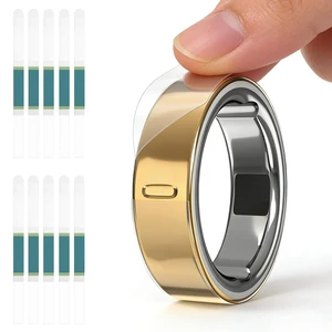 Ultra-Thin Clear Cover for Oura Ring Gen 4/4 Ceramic/Gen 3, Invisible Anti-Scratch Protective Film, Slim Smart Ring Protector Skin Accessories for Men Women (10Pack, Size 6/7/8) Ultra-Thin Clear Cover for Oura Ring Gen 4/4 Ceramic/Gen 3, Invisible Anti-Scratch Protective Film, Slim Smart Ring Protector Skin Accessories for Men Women (10Pack, Size 6/7/8)