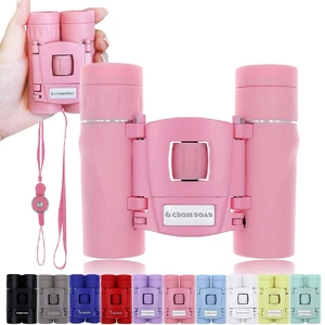 10x Binoculars for Adults and Children, Mini Pocket Binoculars, Waterproof Compact Binoculars for Bird Watching, Hunting, Concerts, Theater, Opera, Travel, Japan Quality (Pink) 10x Binoculars for Adults and Children, Mini Pocket Binoculars, Waterproof Compact Binoculars for Bird Watching, Hunting, Concerts, Theater, Opera, Travel, Japan Quality (Pink)