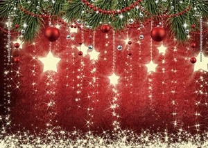 Red Christmas Photography Backdrop 10x8FT Christmas Star Bauble Pine Decor, Xmas/Holiday Gathering/Family Party Backdrop, Lightweight Vinyl, Easy Hang & Wipe Clean Red Christmas Photography Backdrop 10x8FT Christmas Star Bauble Pine Decor, Xmas/Holiday Gathering/Family Party Backdrop, Lightweight Vinyl, Easy Hang & Wipe Clean