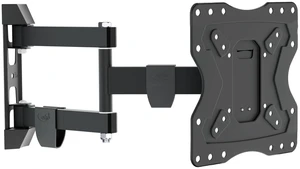 Full Motion TV Wall Mount, 12"-42" TVs up to 66.1 lbs, 16" Reach, 3-Joint Arm, Swivel, Tilt, VESA 100x100 to 200x200mm, Pre-Assembled, Bubble Level, Carbon Steel, Black Full Motion TV Wall Mount, 12"-42" TVs up to 66.1 lbs, 16" Reach, 3-Joint Arm, Swivel, Tilt, VESA 100x100 to 200x200mm, Pre-Assembled, Bubble Level, Carbon Steel, Black