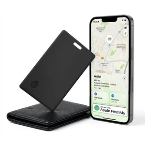 Wallet Tracker Card 2-in-1, Compatible with Apple My Only for iOS Ultra-Slim 2mm Smart Key Finder Tag, Loud Alert Tracking Device for Travel, Luggage, Passport, Backpacks and Purses Wallet Tracker Card 2-in-1, Compatible with Apple My Only for iOS Ultra-Slim 2mm Smart Key Finder Tag, Loud Alert Tracking Device for Travel, Luggage, Passport, Backpacks and Purses